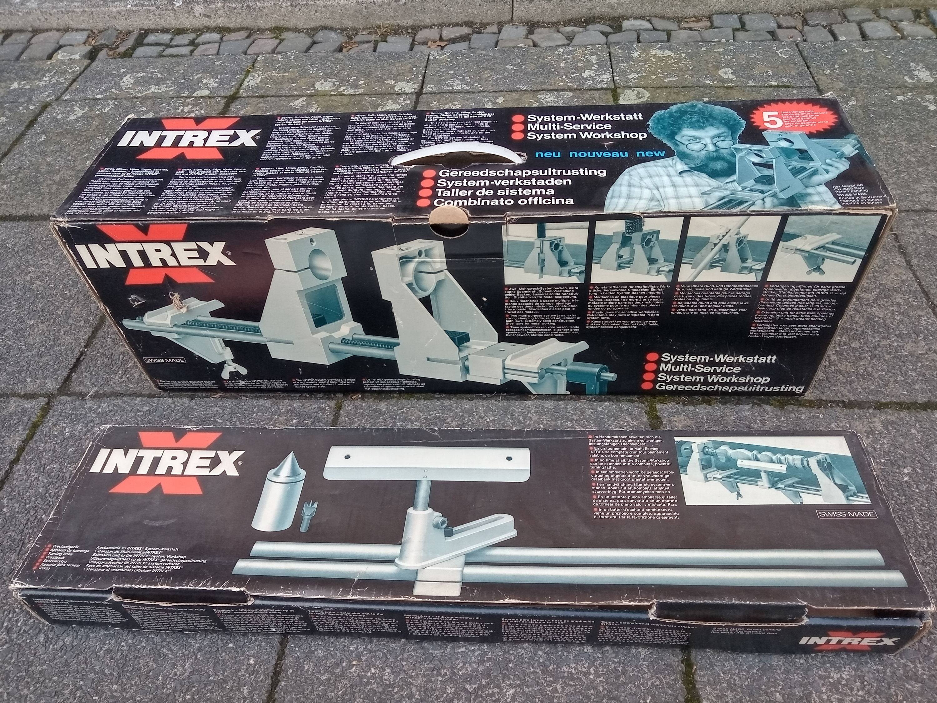 Vends étau multi-service INTREX avec appareil de tournage