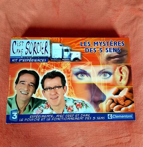 Vends jeu "Les mystères des 5 sens" - c’est pas sorcier