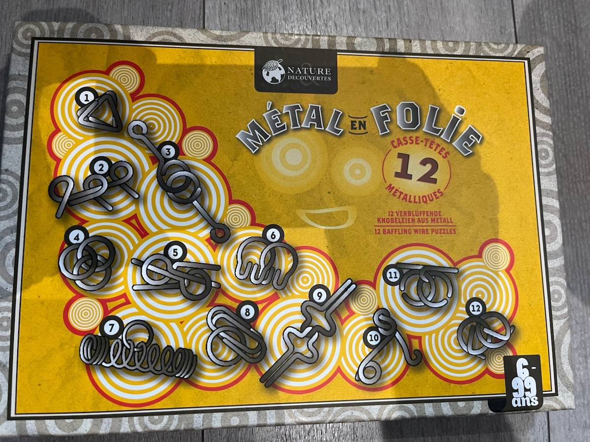 Vends jeu nature et découverte « métal en folie »