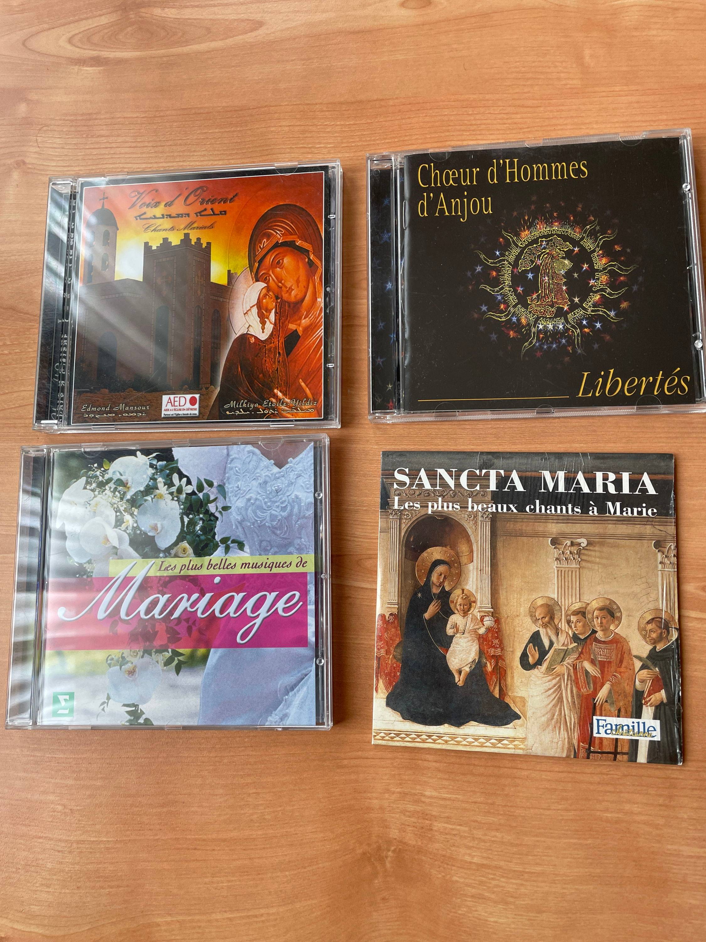 Vends CD neufs