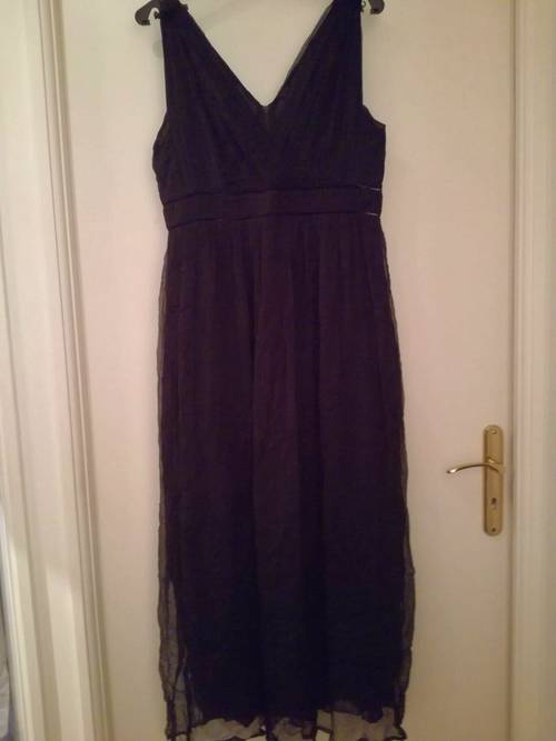 Vends robe du soir noire Caroll 42