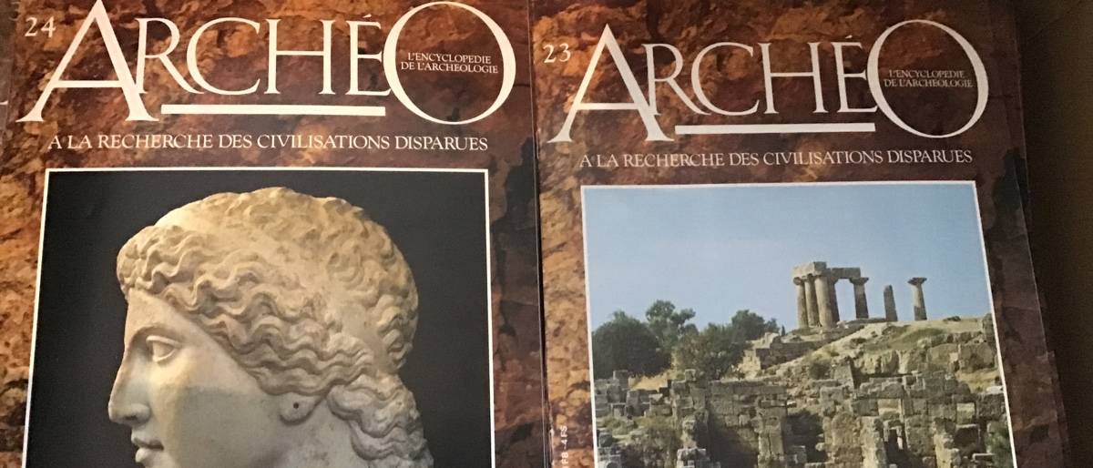 Je vends 157 numéros de l’encyclopédie Archeo de chez Atlas
