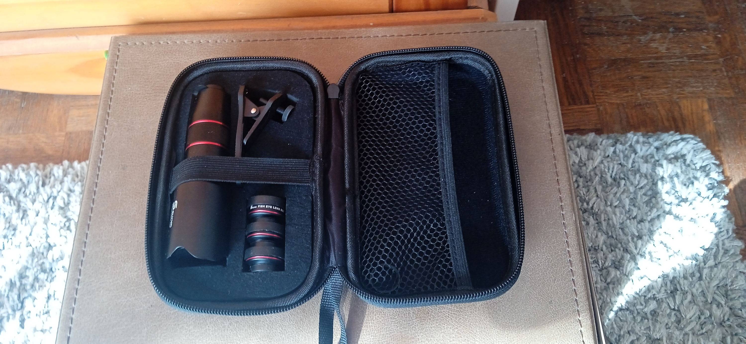 Vends kit d’objectifs pour smartphone