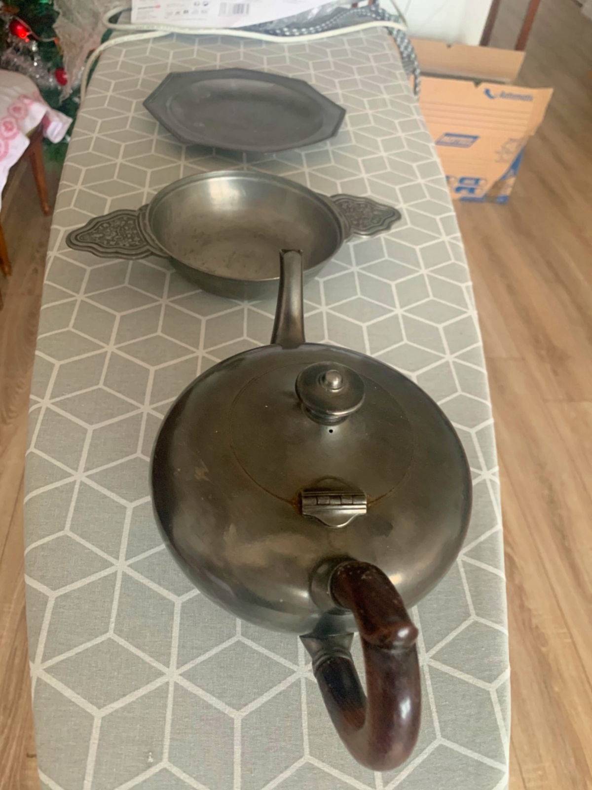 Vends objets en etain