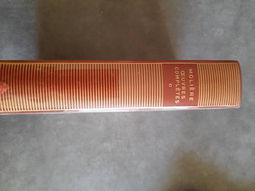 Vends Oeuvres complètes Molière tome I