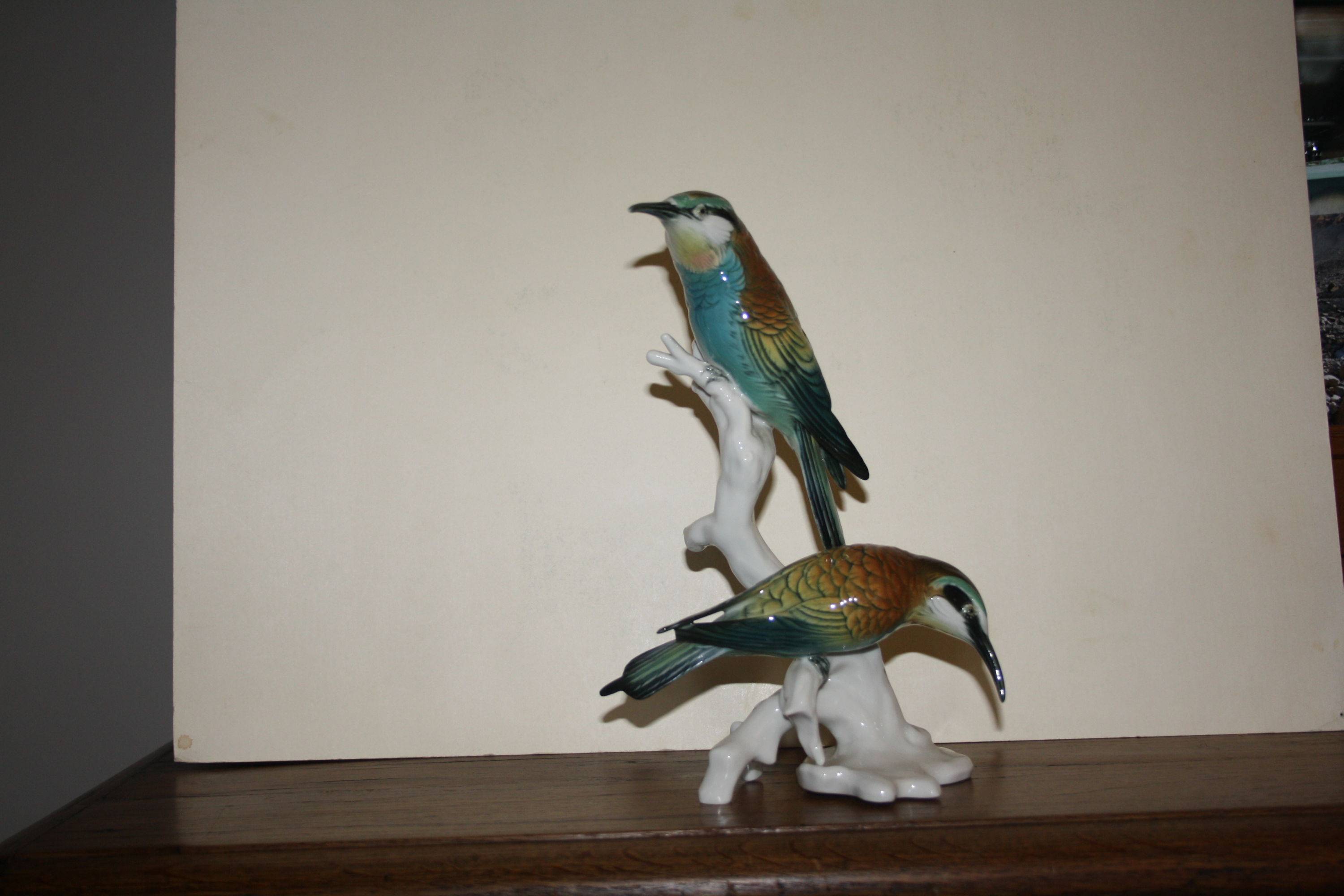 Oiseaux Porcelaine De Saxe à Vendre