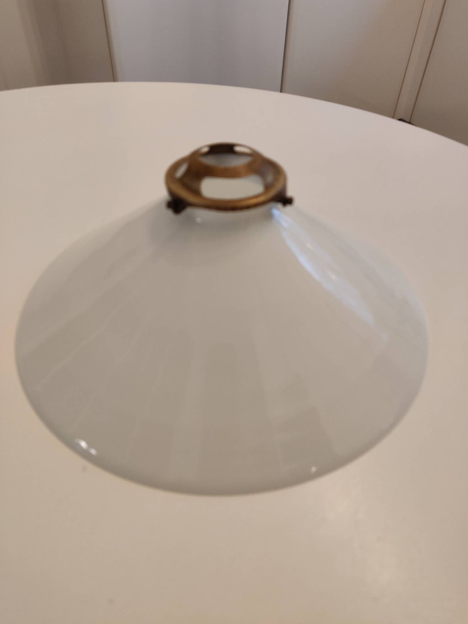 Vends abat-jour en opaline