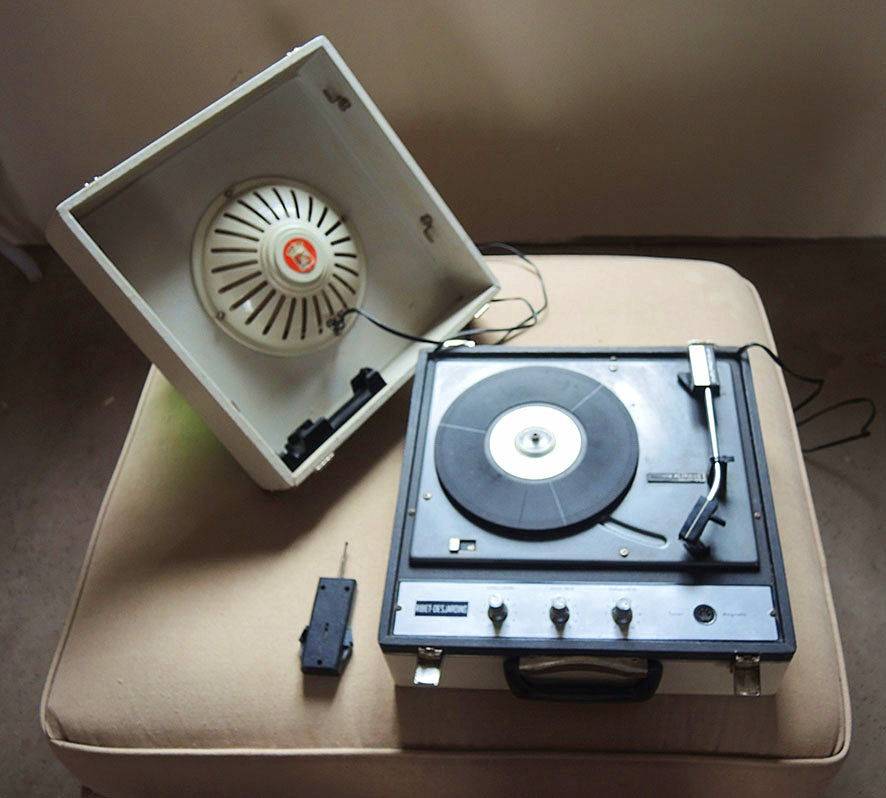 Électrophone Vintage TEPPAZ EDEN 20 – Complet à Réviser – Années 70