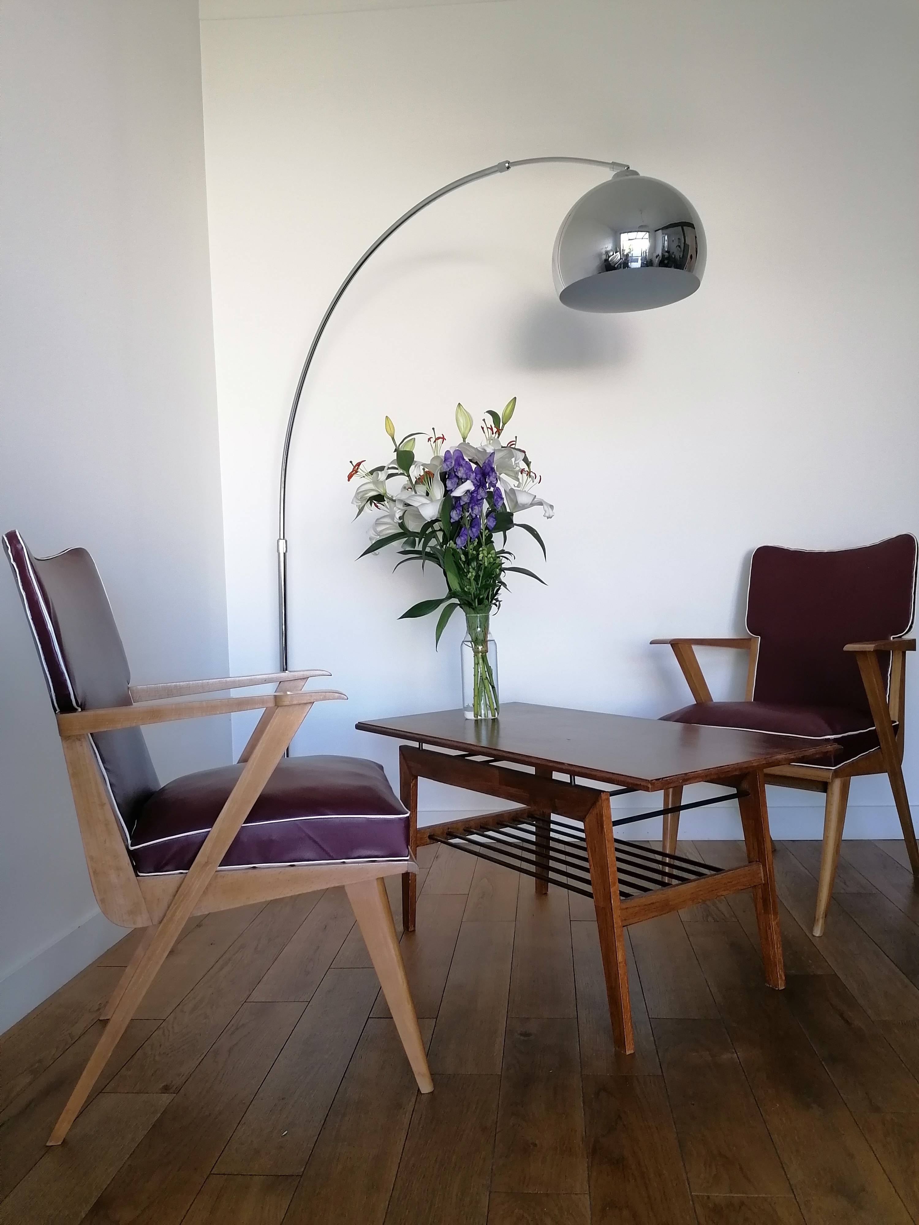 Vends fauteuils années 50