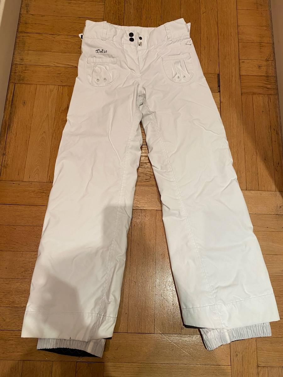 Vends pantalon de ski blanc - Taille 12 ans