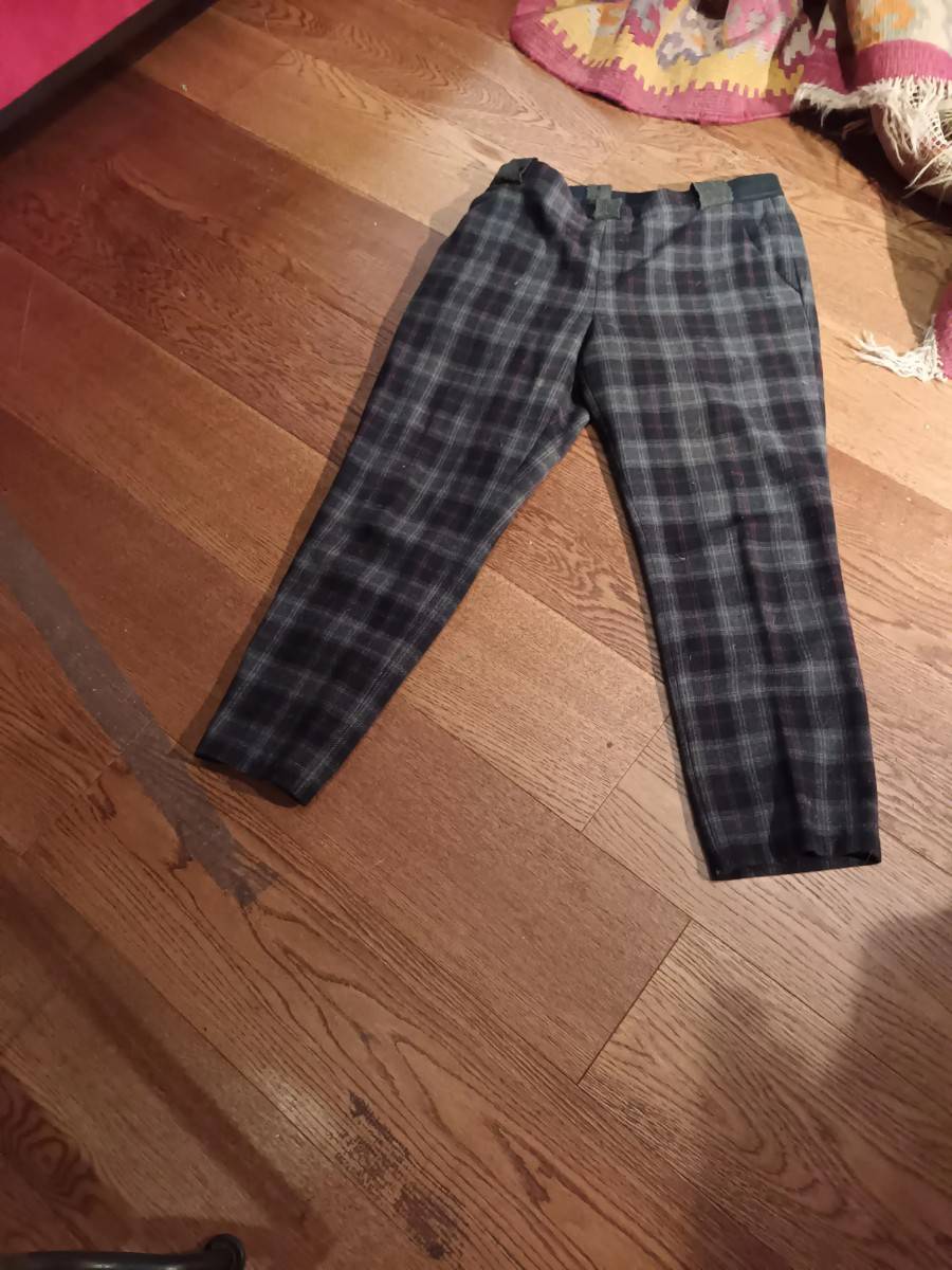 Vends 2 pantalons laine écossais - Taille M