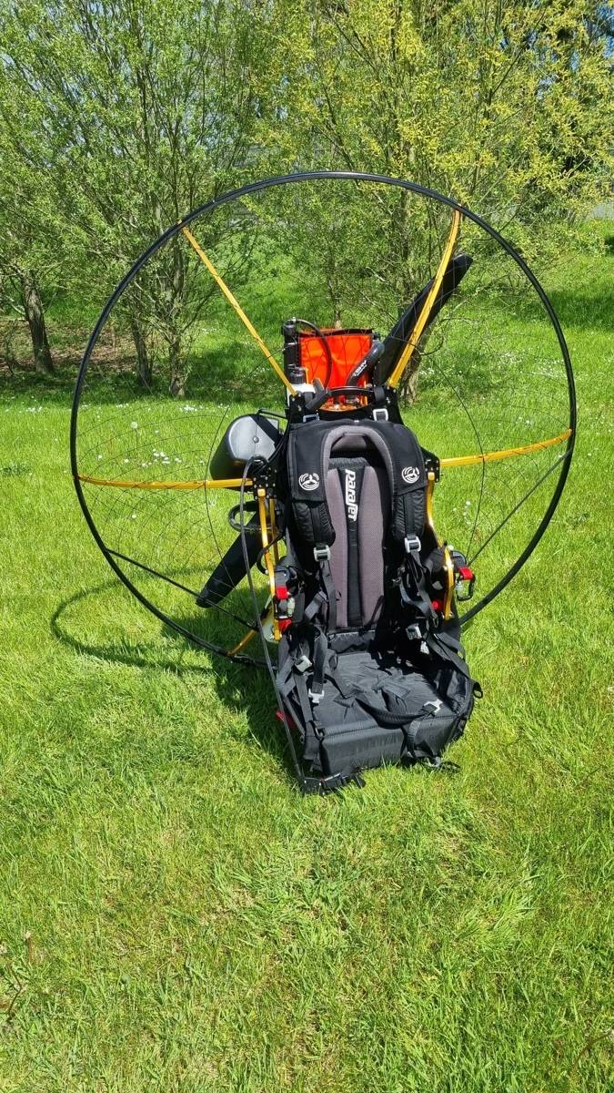 Paramoteur monoplace - MOSTER 185 PLUS MY22 TINOX - PAP - moteur 2 temps