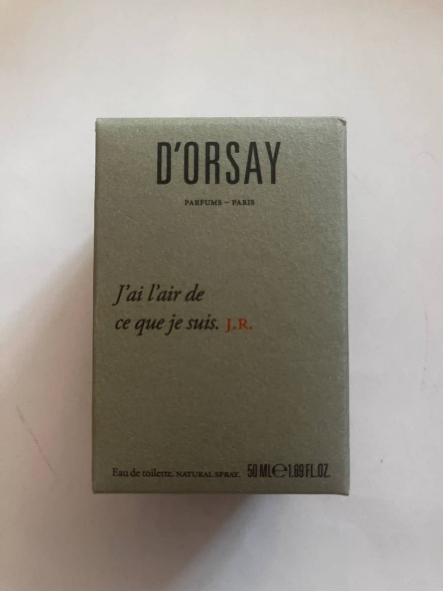 Vends parfum D’orsay “J’ai l’air de ce que je suis.” J.R. 50 ml. État neuf