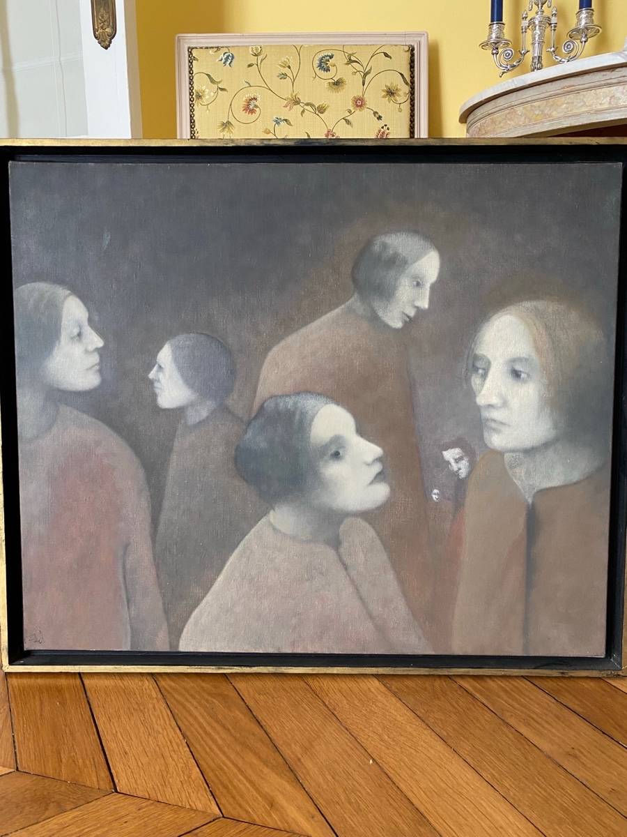 Vends peinture (73cm/60cm) de François Joseph Durand