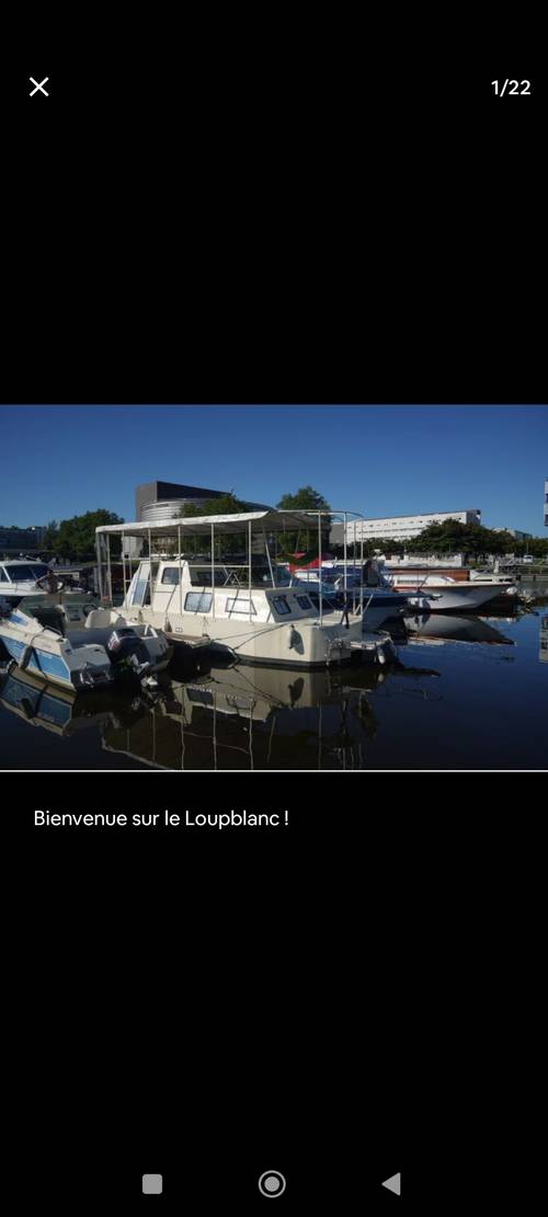 Vends penichette, bateau fluvial