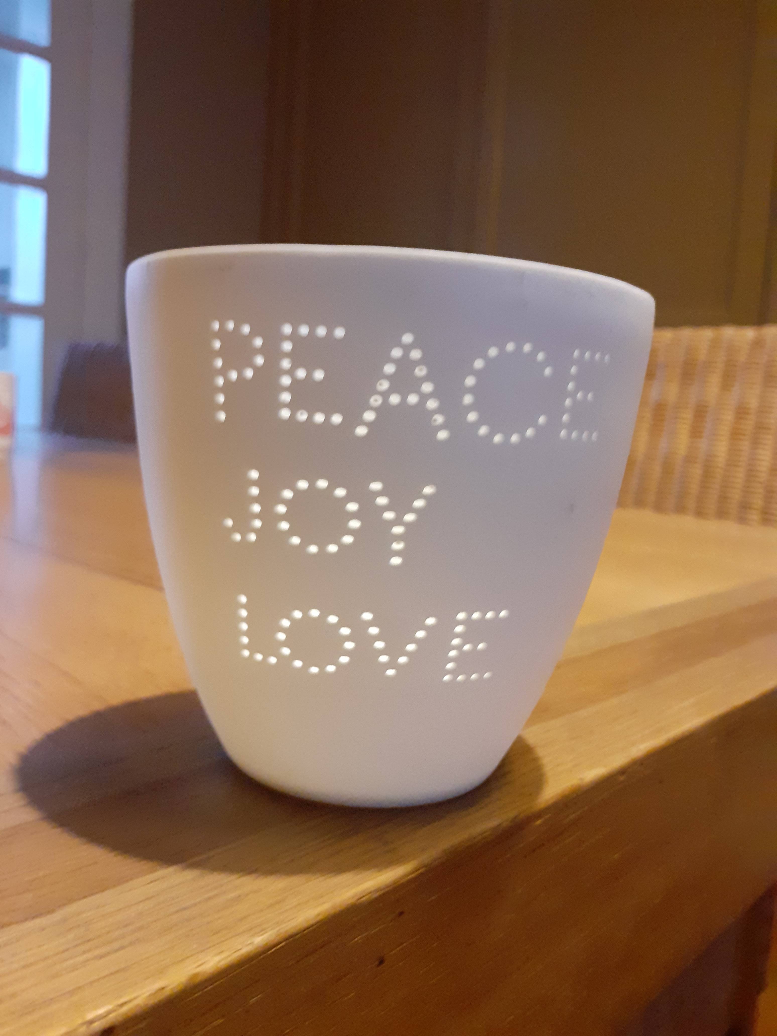 Vends photophore céramique Bloomingville