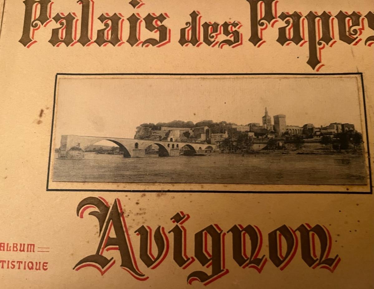 Vends 18 photos Avignon et Palais des Papes vers 1920