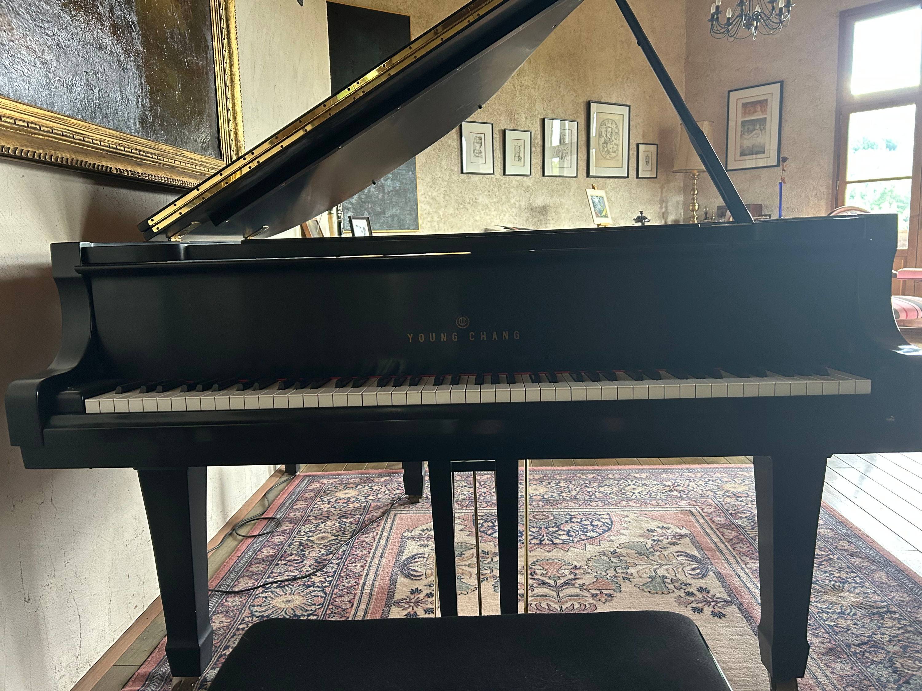 Vends piano à queue