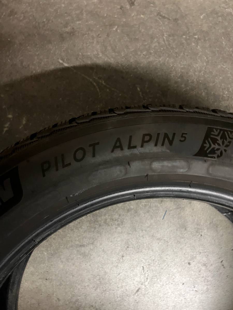 Vends 4 pneus neige Michelin Pilot Alpin 5 : 225 / 55 R 18