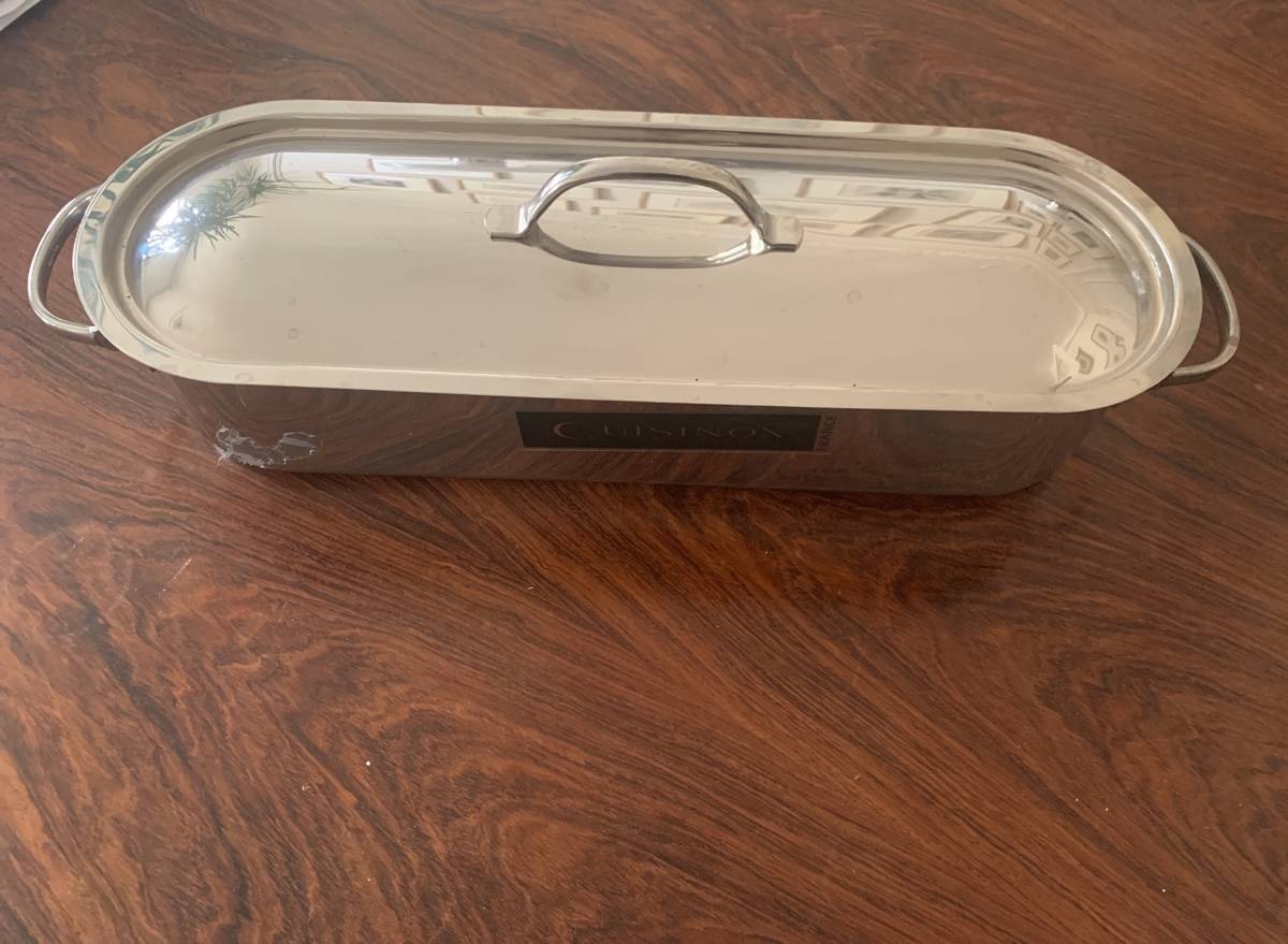 Vends poissonnière en inox neuve
