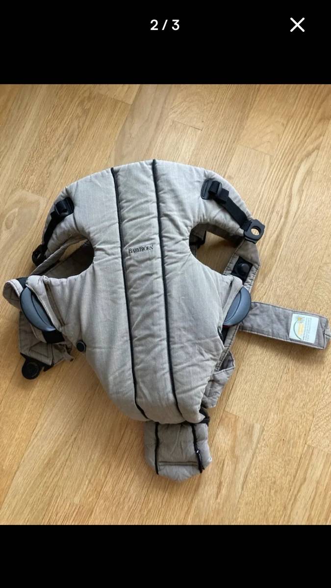 Vends porte bébé babybjorn