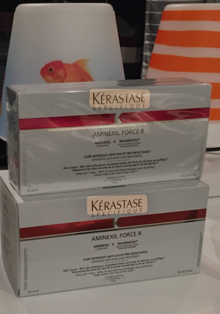 Vends produits Kérastase cure intensive anti-chute