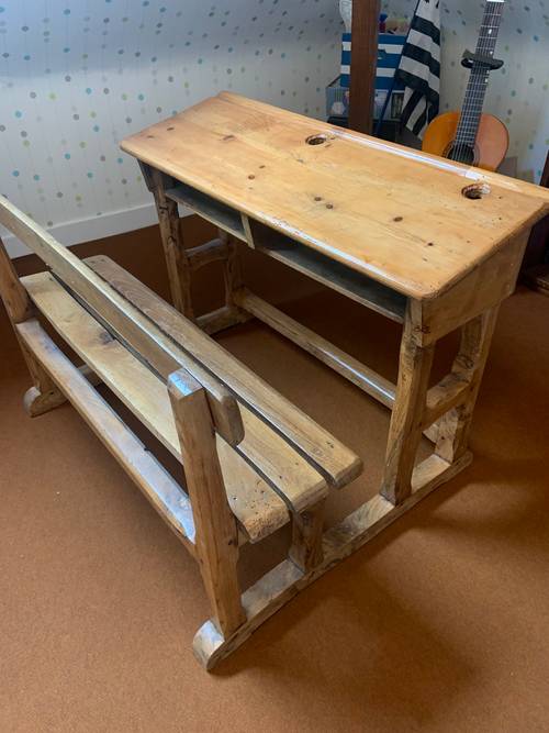 Vends pupitre d’écolier