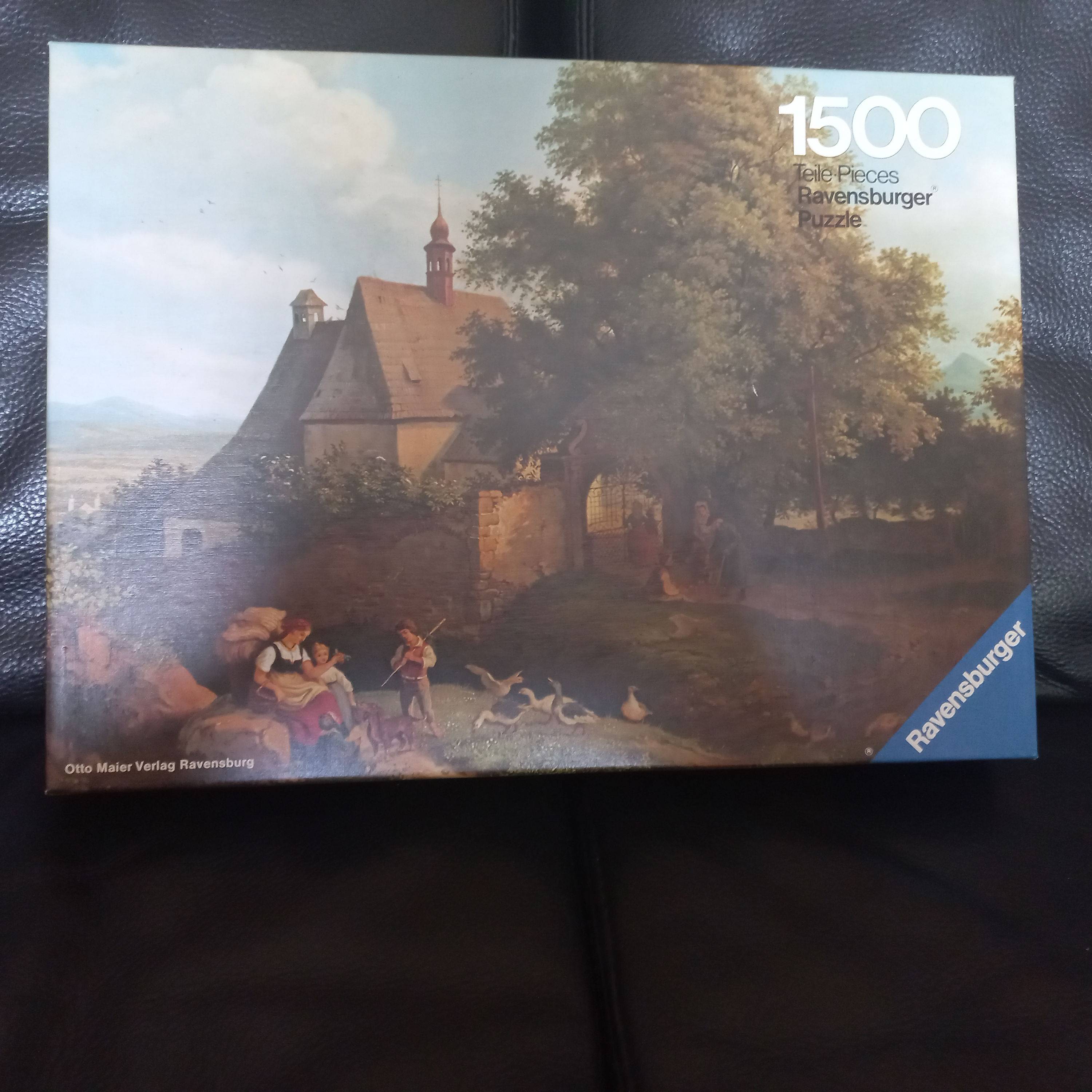 Vends puzzles Ravensburger 1500 pièces, Nathan 750 et 1500 pièces et MB puzzle 1000 pièces