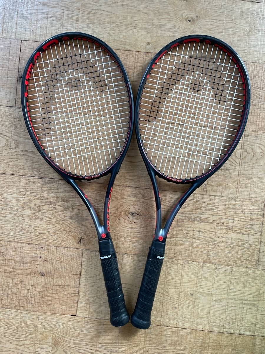 Lot De 3 Raquettes De Tennis Head Prestige Tour 2021 – Occasion – Bon état