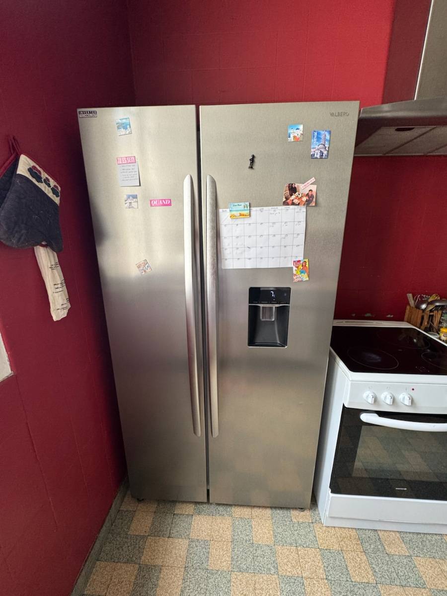 Vends réfrigérateur américain - inox