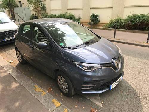 Vends Renault ZOÉ business R110 grise, déc. 2020 4cv et 2126 km