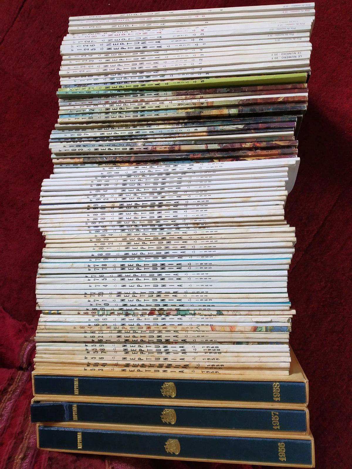 Vends revues Neptunia