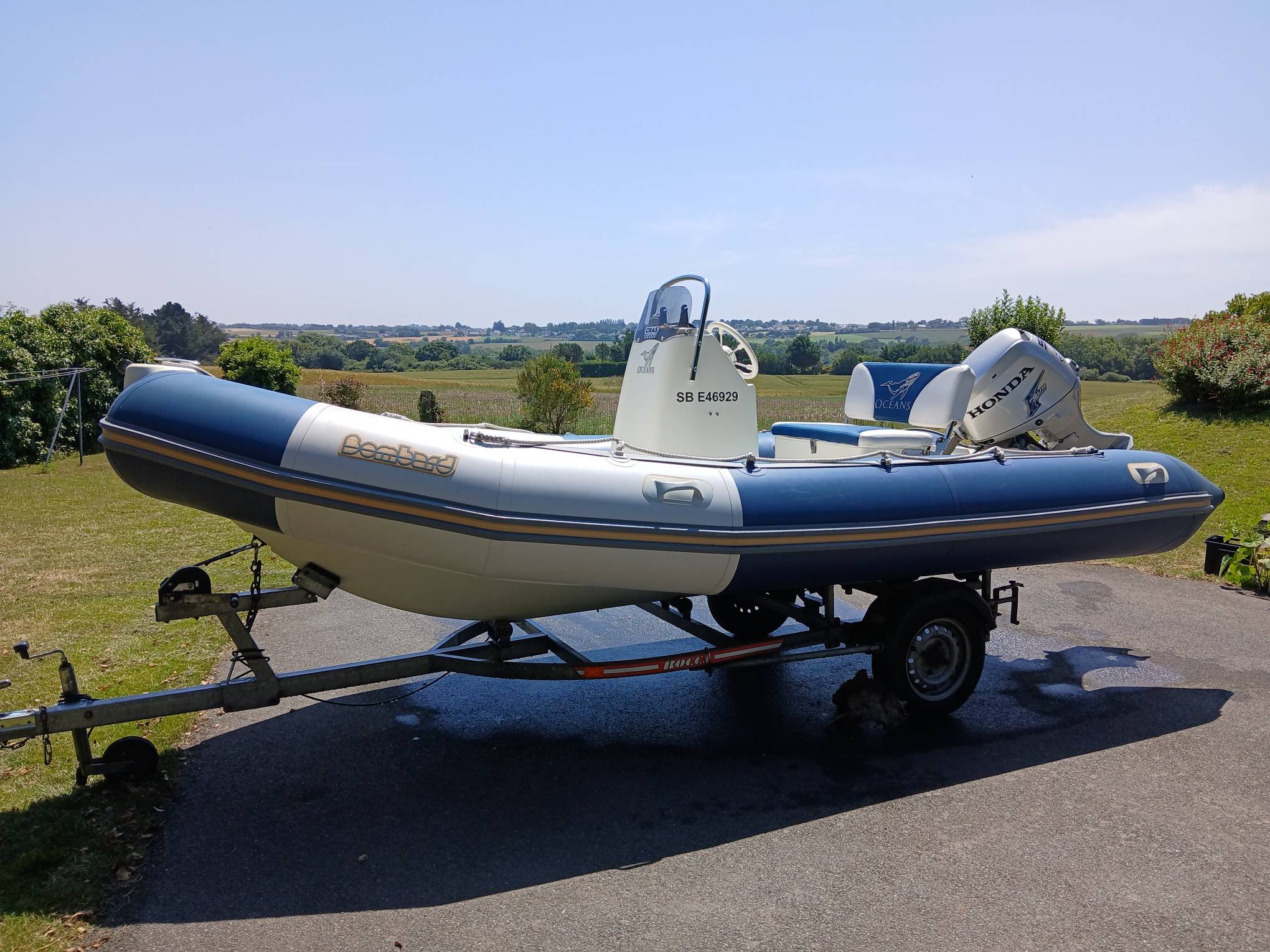 Vends semi-rigide Bombard Ribster