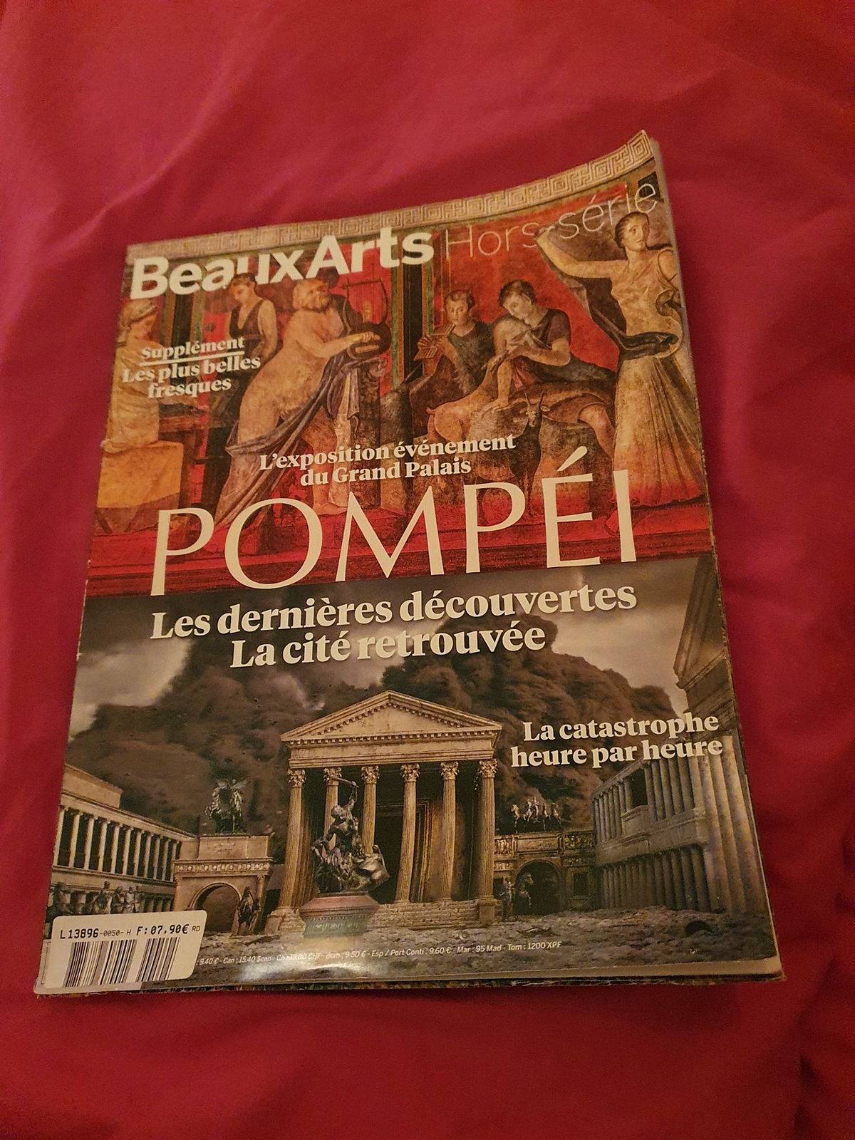 Vends Hors Série - Beaux Arts - "Pompéi" les plus belles fresques