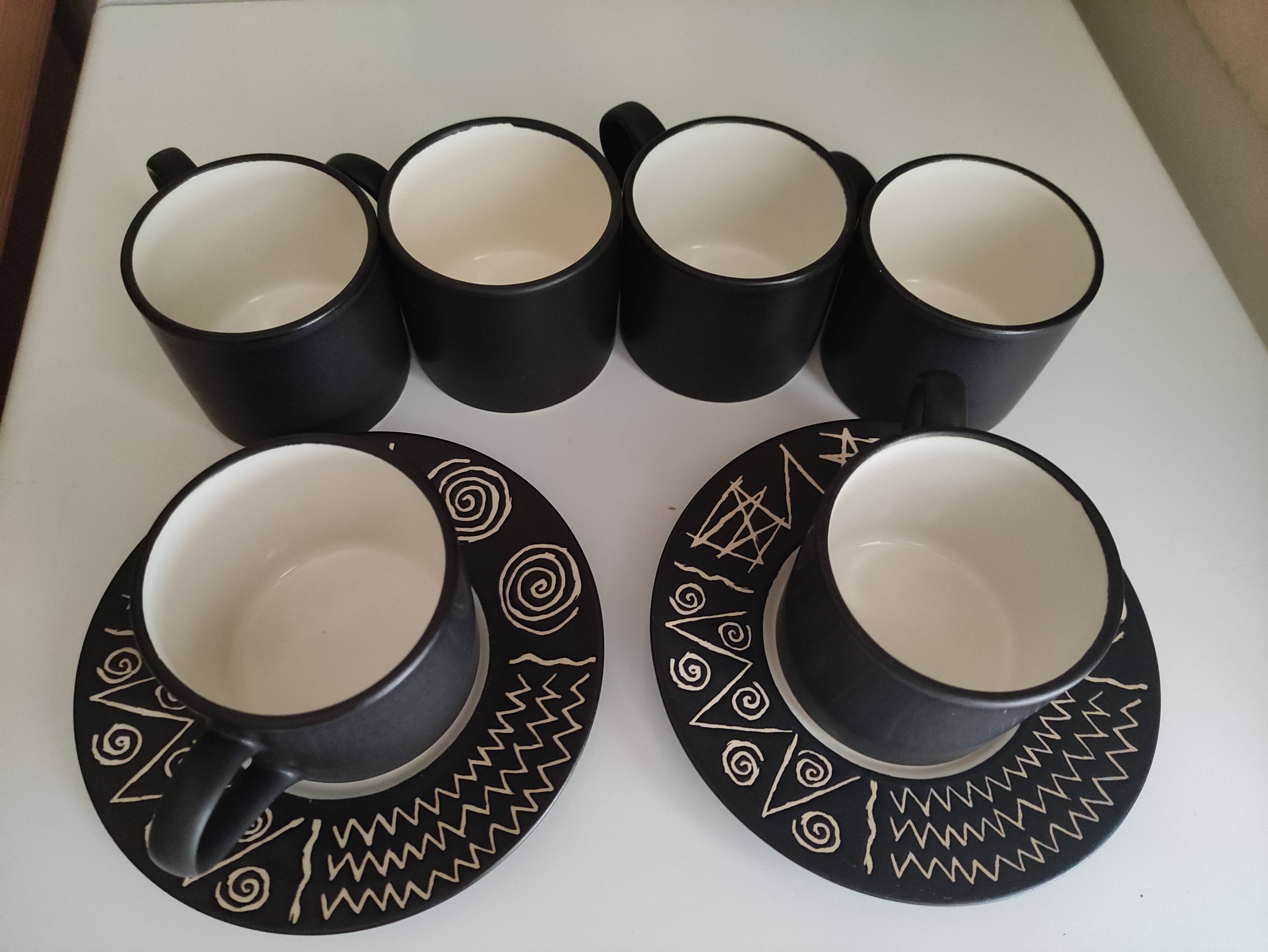 Vends service à café Habitat modèle Scraffito on Gens de Confiance