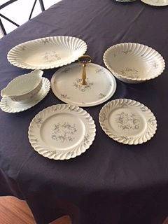Vends Service de table HAVILAND 52 pièces