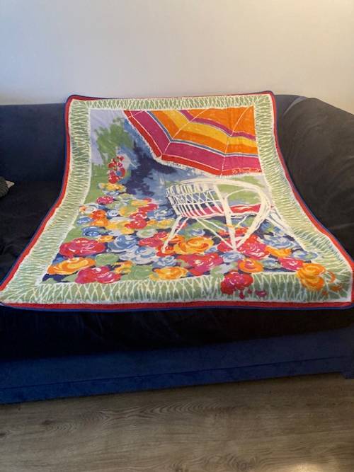 Vends serviette de plage/bain Porthault - Taille XL