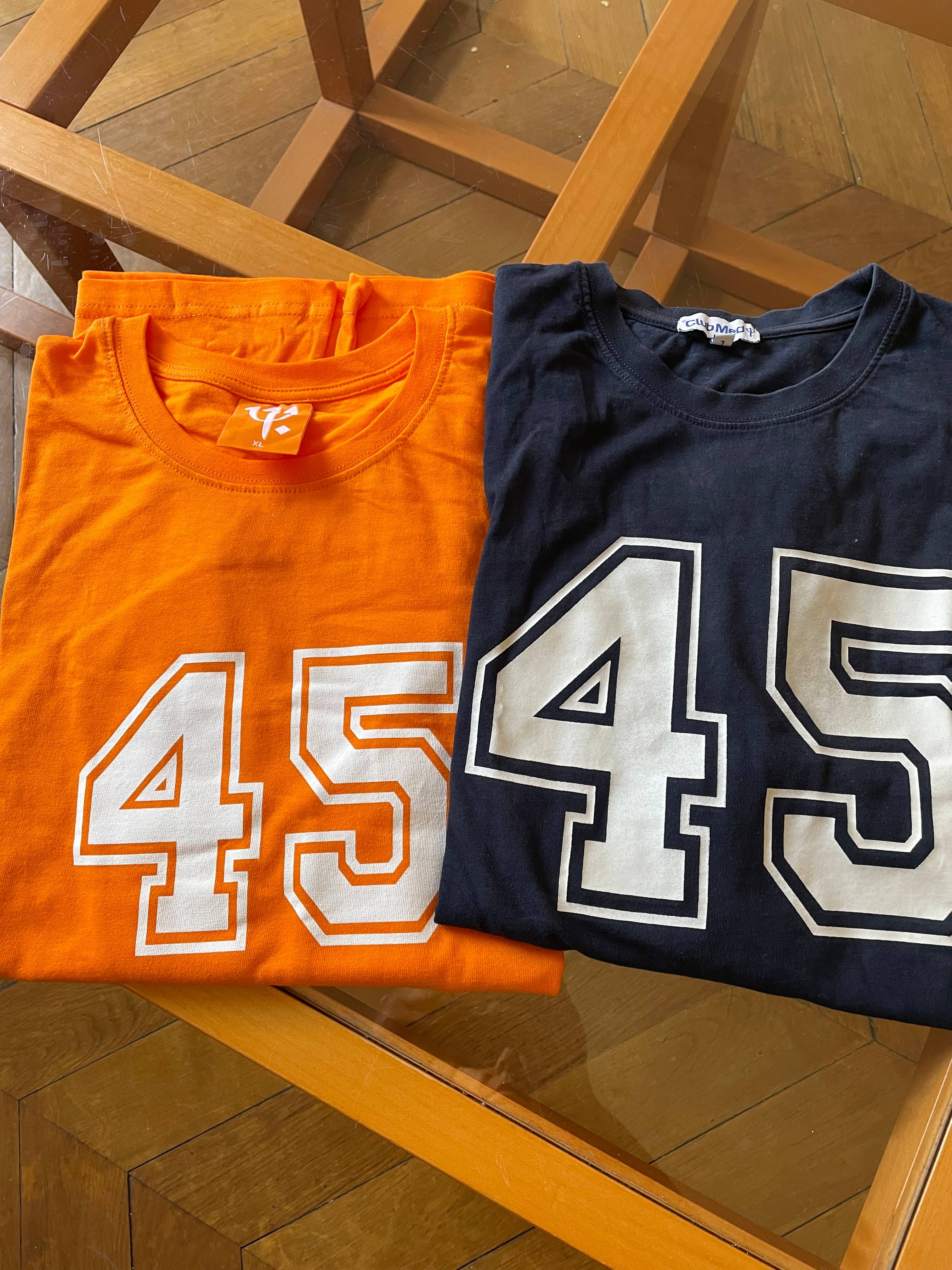 Vends  T.Shirt  Club Med "45" Différentes Tailles - différents coloris