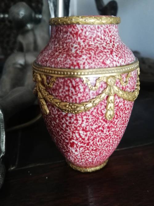 Vends mini vase signé (MP Sèvres) Paul Milet