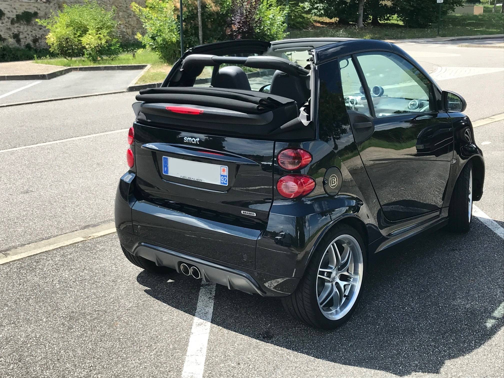 Vends Smart Fortwo Brabus cabriolet, 2013, 45000km