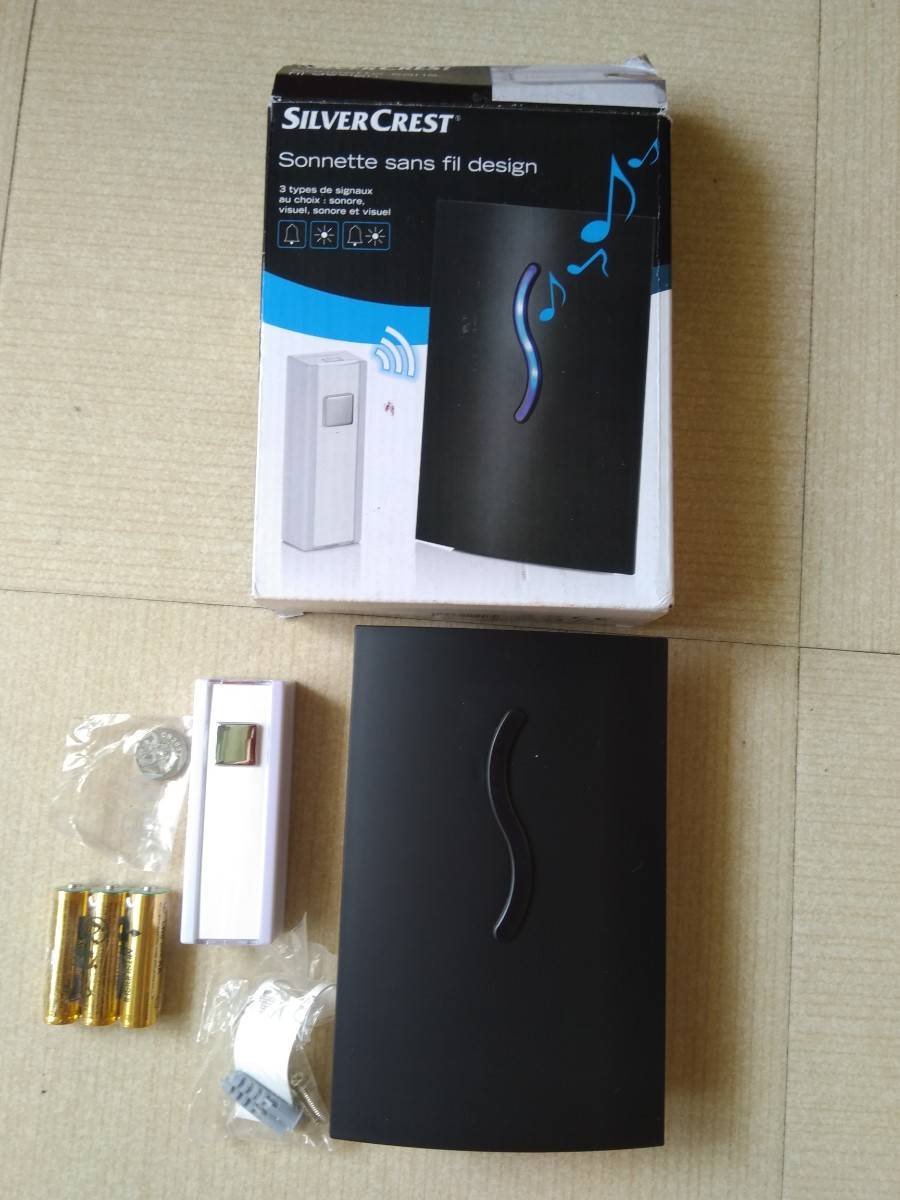 Vends sonnette sans fil, 3 sonneries différentes