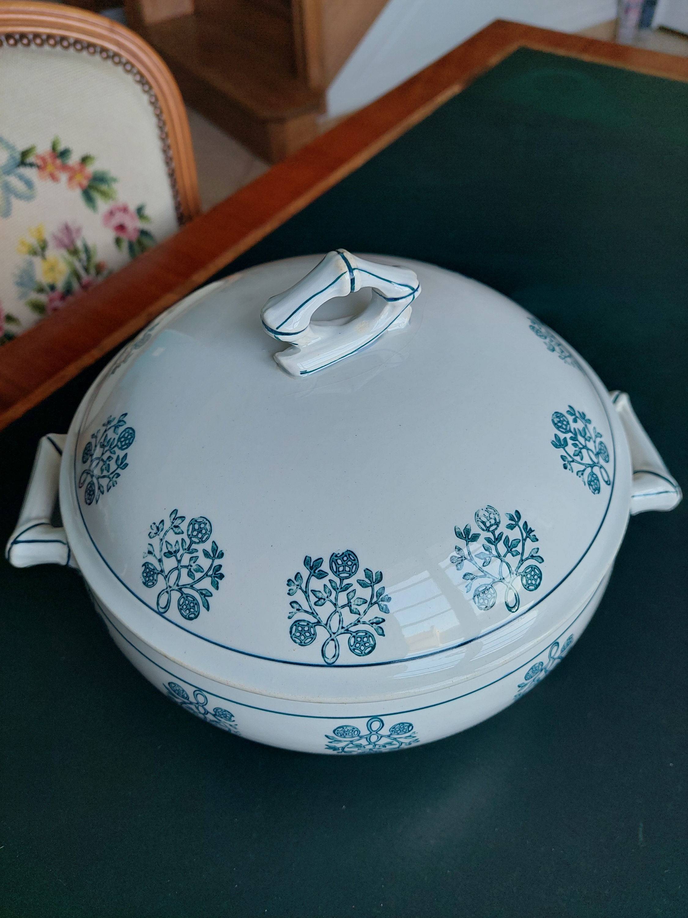 Vends soupière ancienne de Sarreguemines