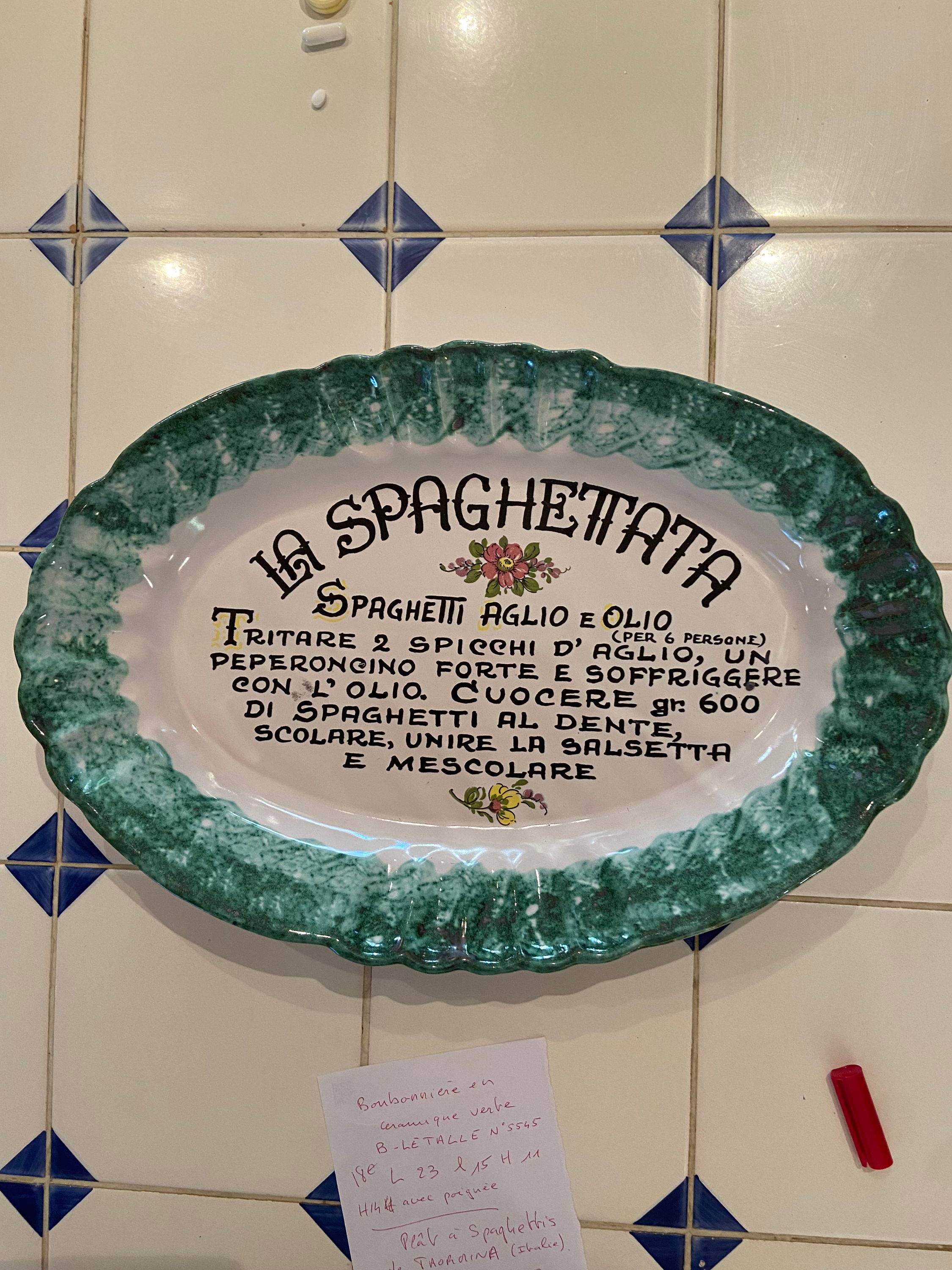 Vends play à spaghettis