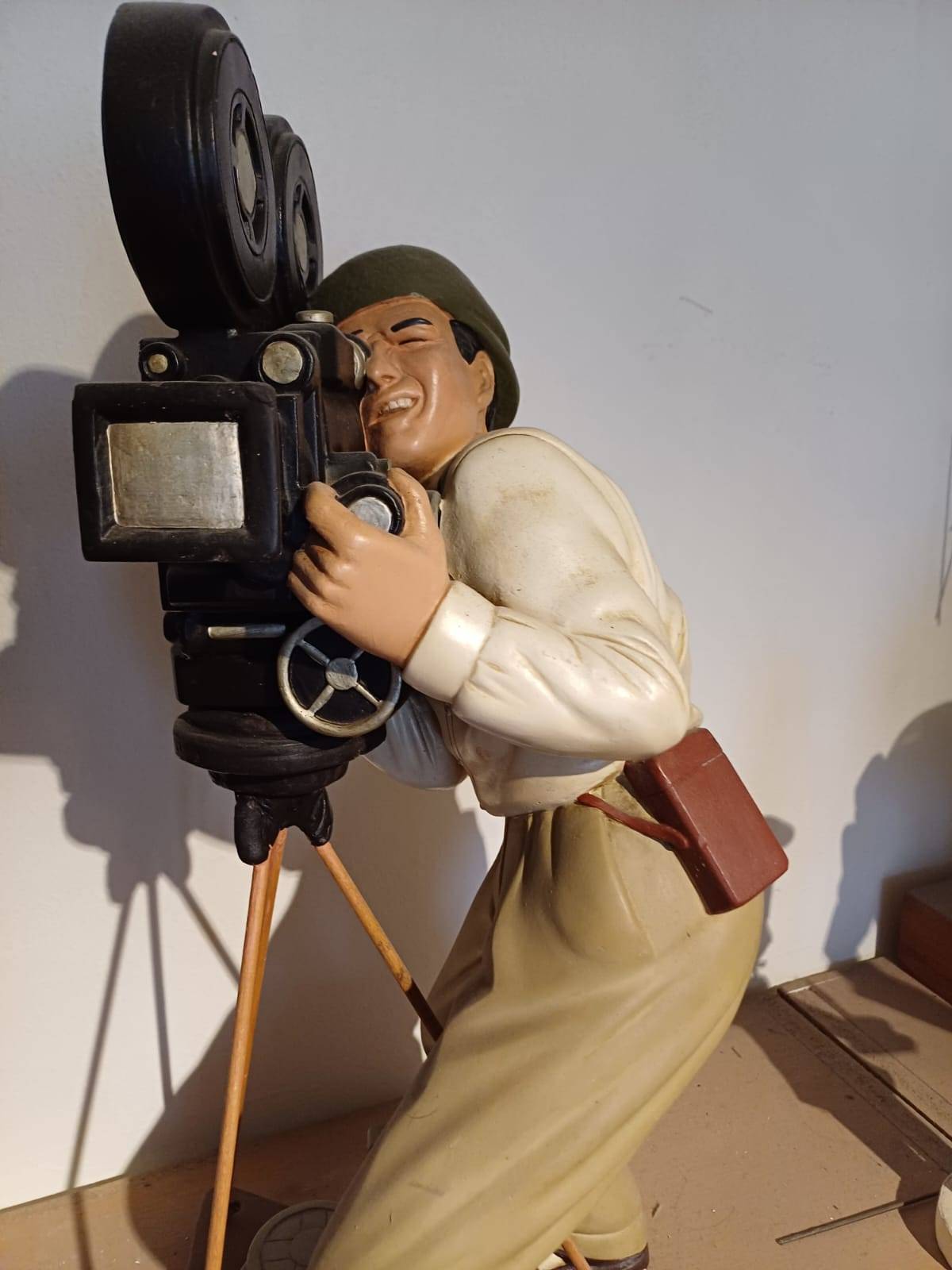 Vends statue cinéaste/cameraman