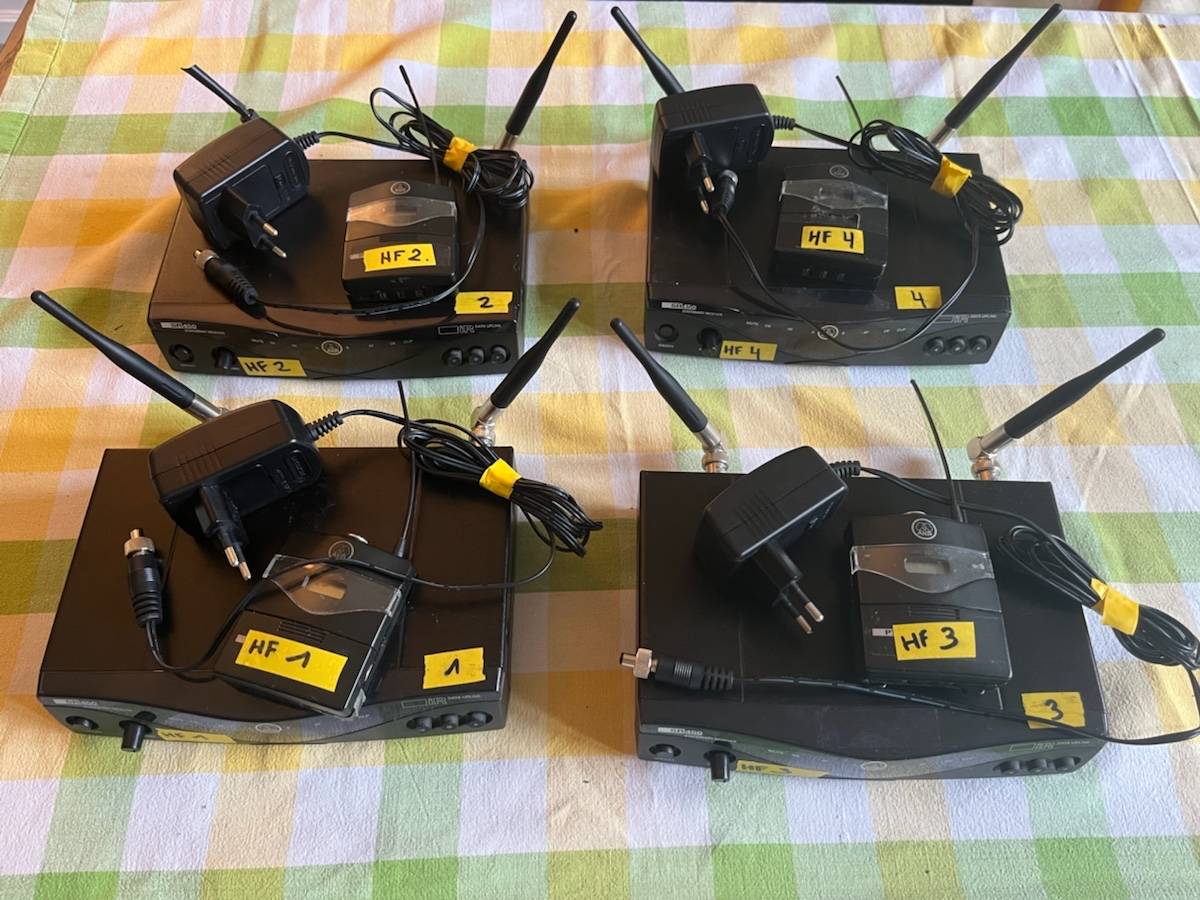 Lot de 10 émetteurs-récepteurs PCB 2 en 1 sans fil 2,4 GHz avec antenne