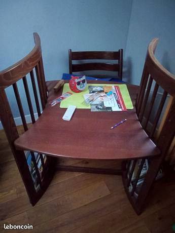 Vends table à langer STOKKE CARE évolutive, en bon état