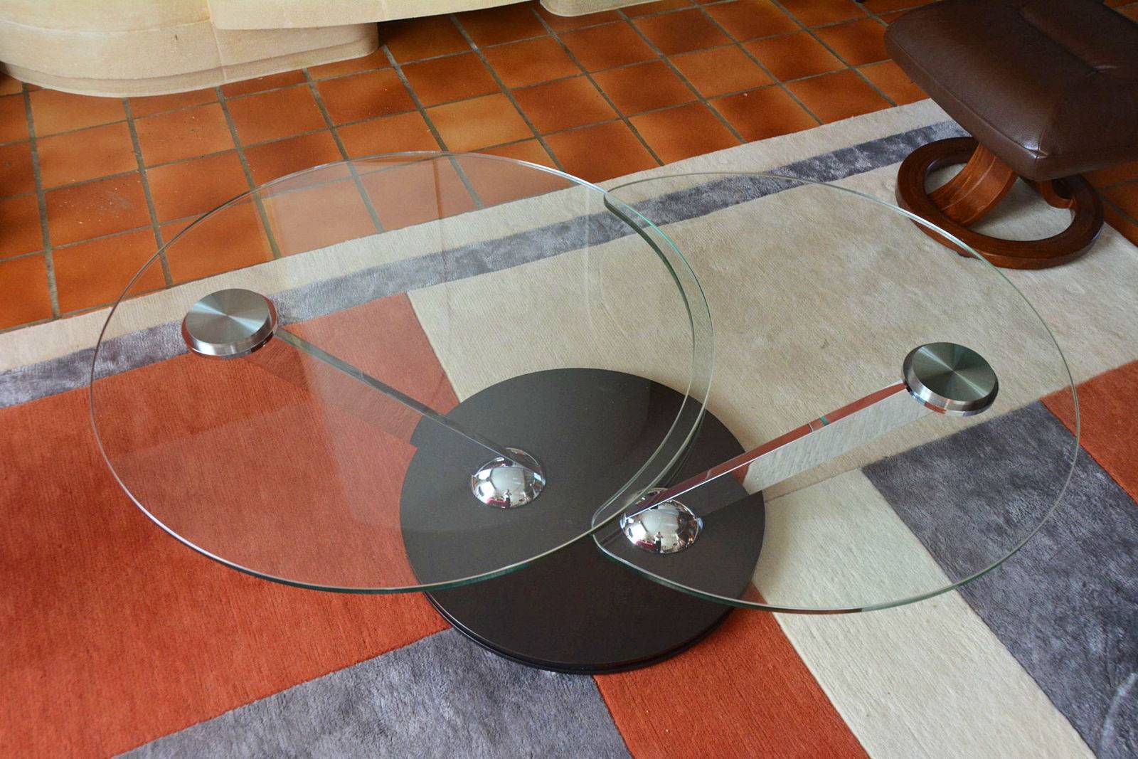 Vends table de salon design excellent état