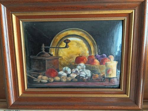 Vends tableau émaux de Gien