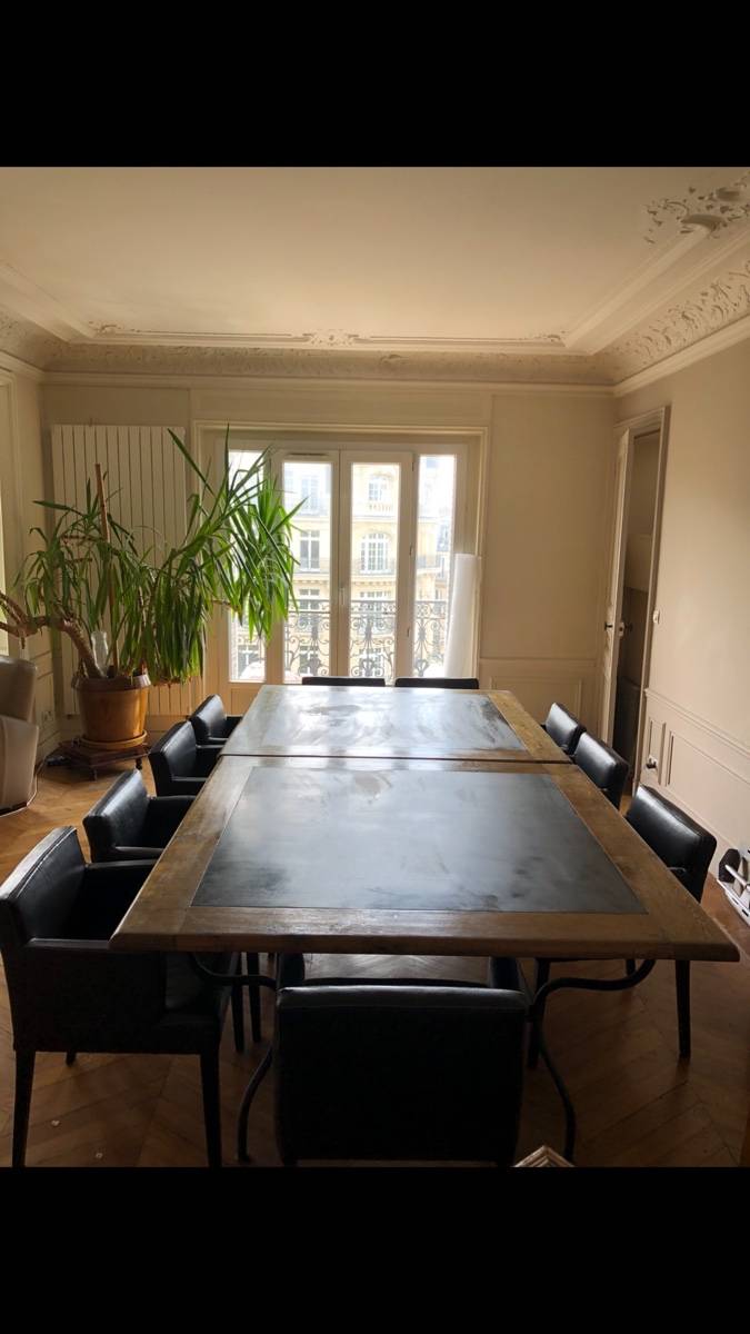 Vends 2 tables ardoises et chênes massifs