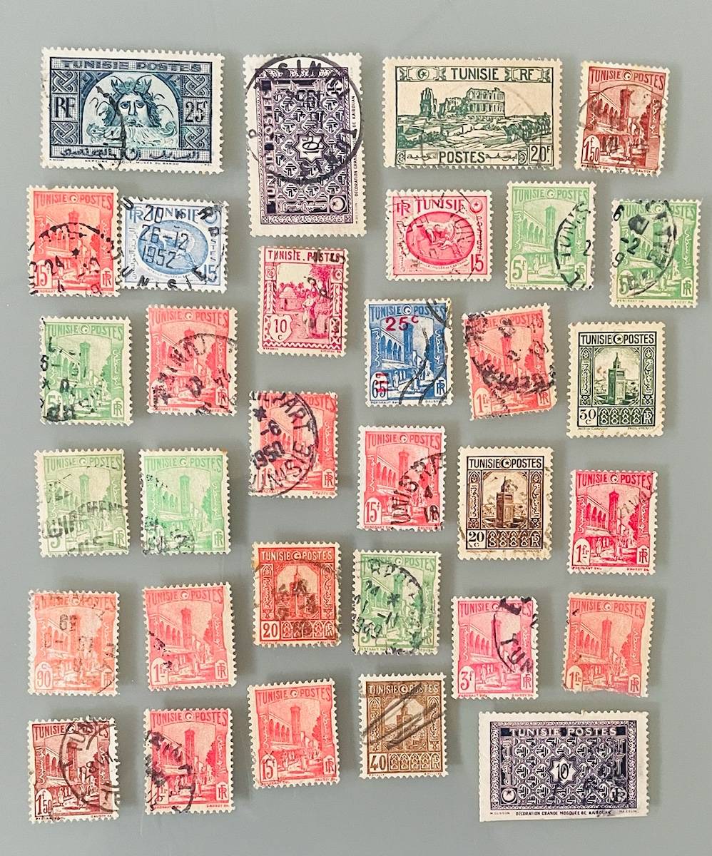 Vends lot de timbres années 60  (Algérie, Maroc, Tunisie, Afrique subsaharienne)